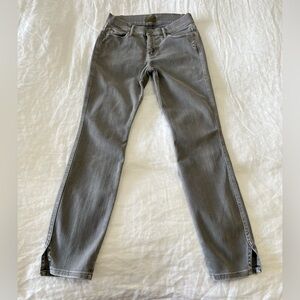 Mother | Size 26 | The Vamp Graphite Gray Jeans | Skinny Cropped
